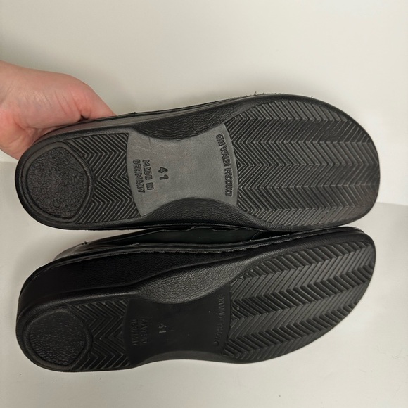 Finn Comfort Germany Men's Black Leather Oxford Work Shoe Loafers Size 41 - Picture 7 of 11